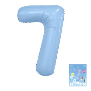 Цифра 7 - 40" Slim Небесный (Россия) / 1207-6488