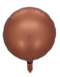 Круг шоколад 18" в уп. (PartyDeco) Китай