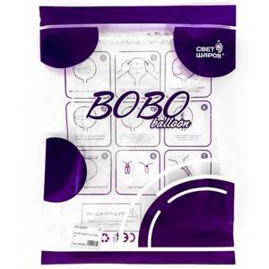 Deco Bubble BOBO Сфера 36"/91 cм б/p, фиолет уп. (Россия)/1204-1651/9122036